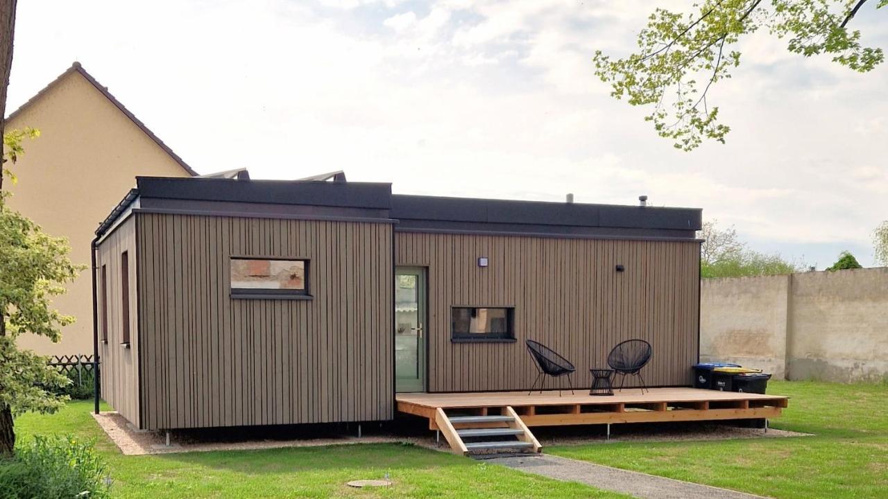 Villa Tiny Design-Modulhaus Mit 33 M² Grimma Esterno foto