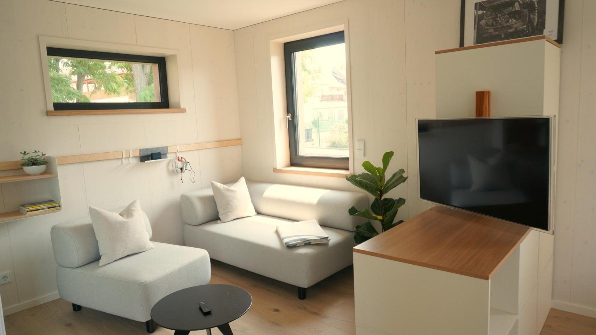 Villa Tiny Design-Modulhaus Mit 33 M² Grimma Esterno foto