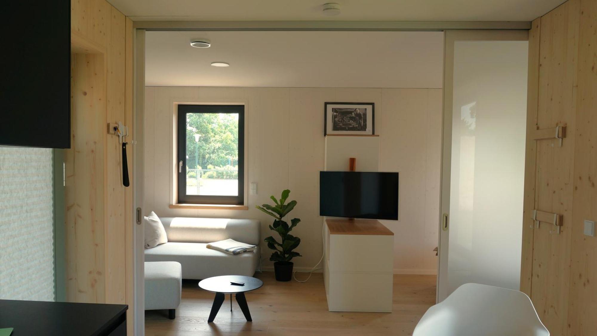 Villa Tiny Design-Modulhaus Mit 33 M² Grimma Esterno foto